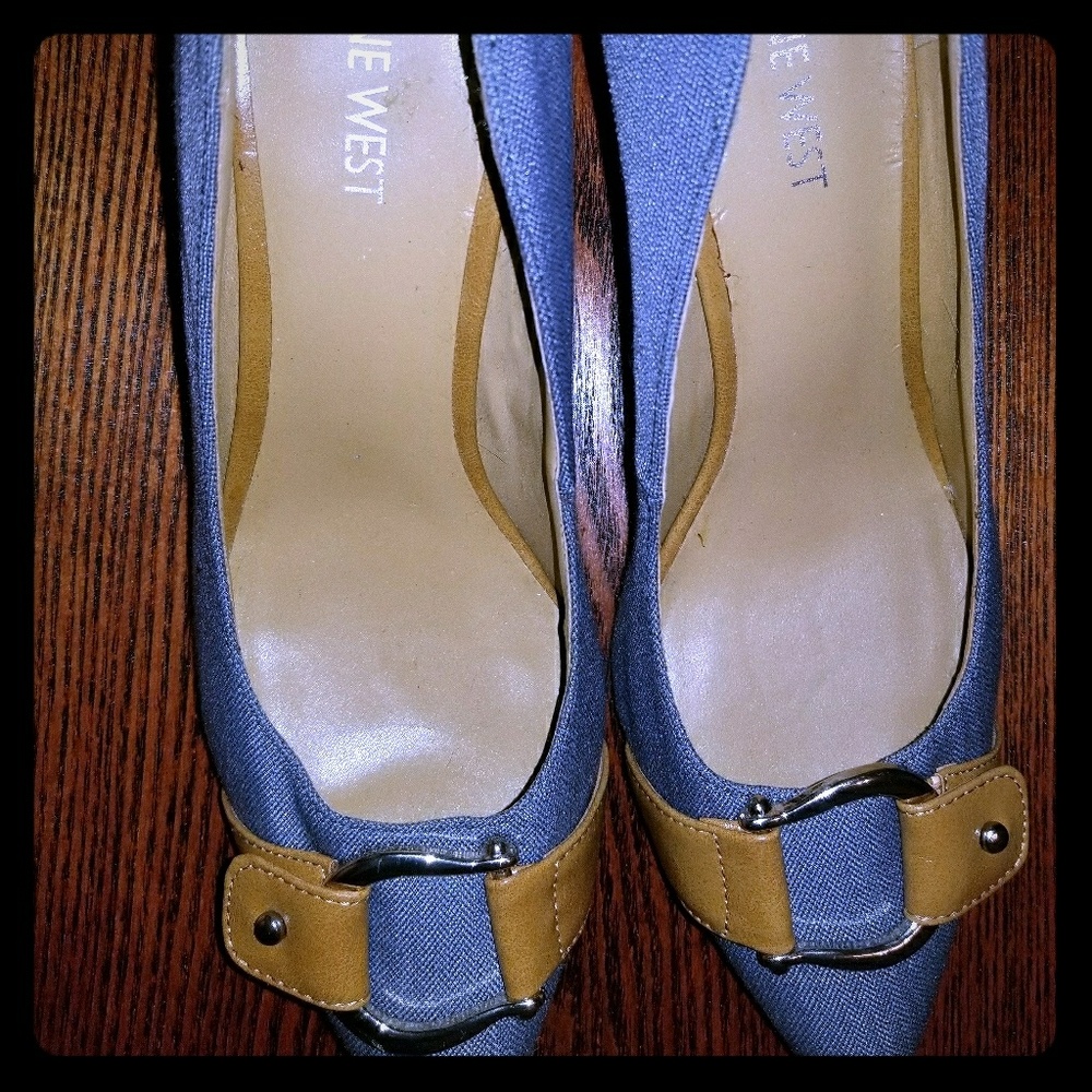 nine west kitten heels